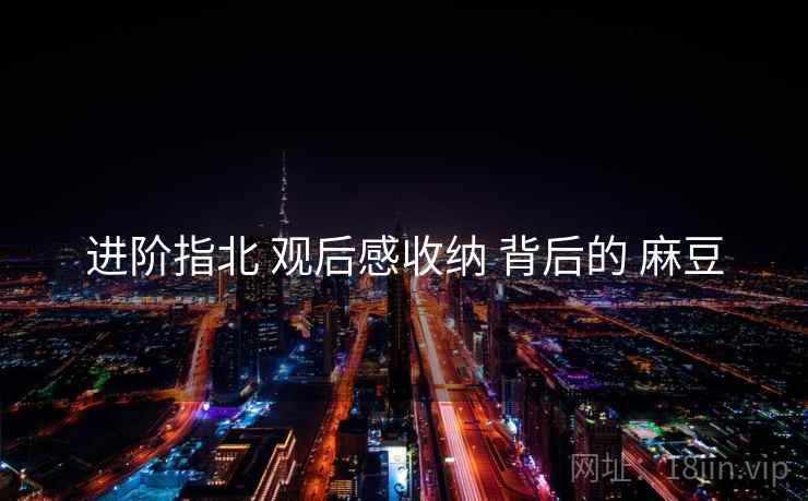 进阶指北 观后感收纳 背后的 麻豆  第1张