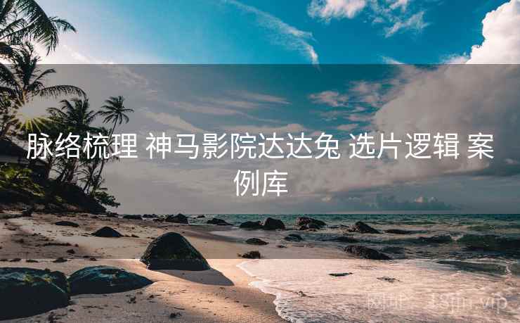 脉络梳理 神马影院达达兔 选片逻辑 案例库  第1张