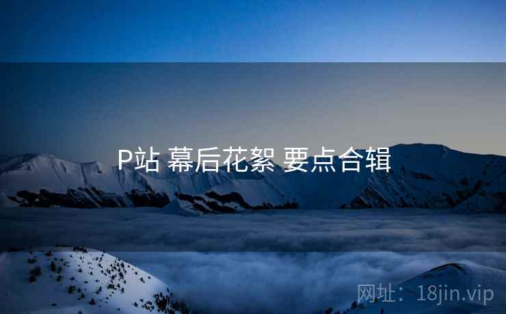 P站 幕后花絮 要点合辑  第1张