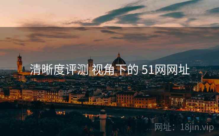清晰度评测 视角下的 51网网址  第2张