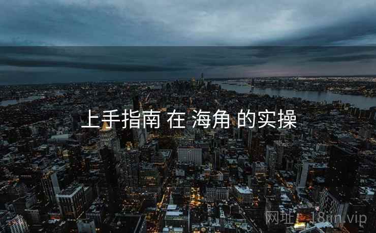 上手指南 在 海角 的实操  第2张