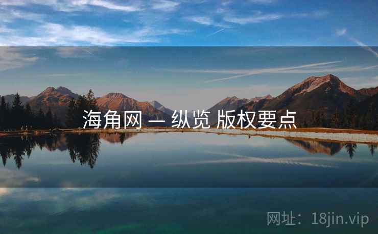 海角网 — 纵览 版权要点  第1张