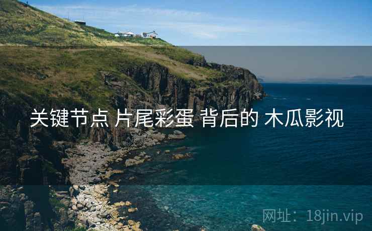 关键节点 片尾彩蛋 背后的 木瓜影视  第2张