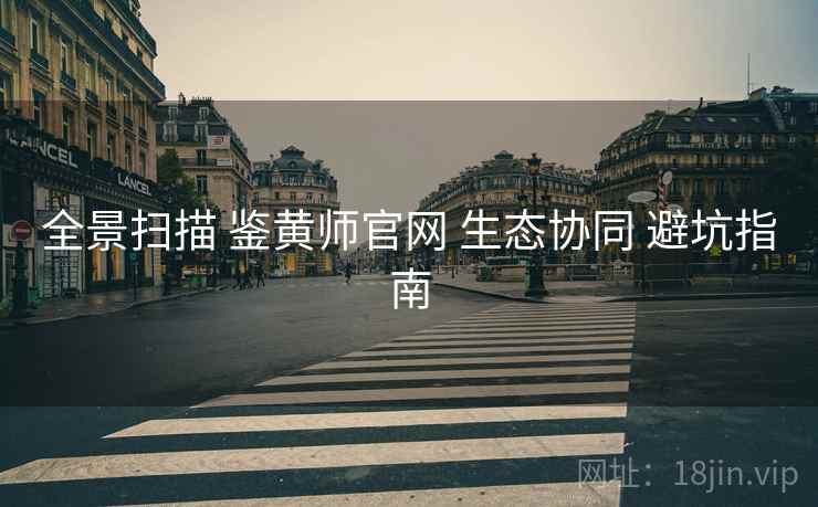 全景扫描 鉴黄师官网 生态协同 避坑指南  第2张