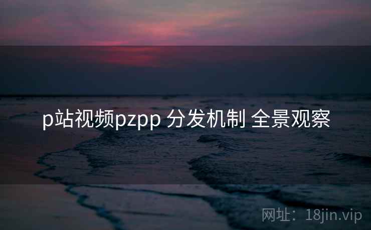 p站视频pzpp 分发机制 全景观察  第2张